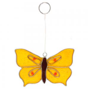 Image of Yellow Brimstone Butterfly Suncatcher