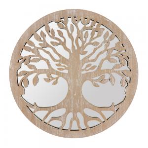 Image of 40cm Mirrored Tree of Life Wall Decoration