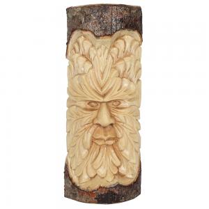Image of 30cm Green Man Wood Carving