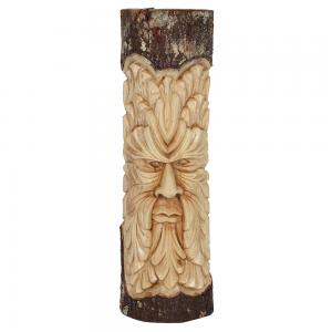 Image of 50cm Green Man Wood Carving