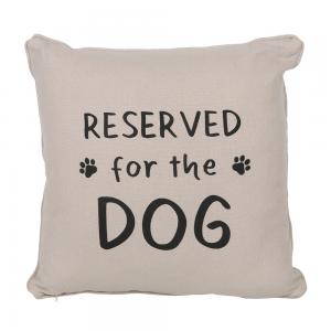 Image of Reserved for the Dog Reversible Cushion