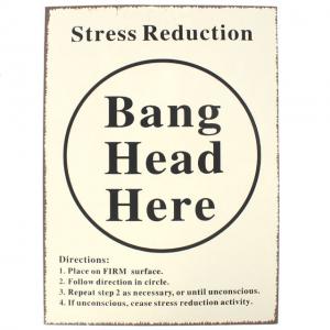 Image of Bang Head Sign