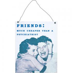 Image of Friends Metal Sign