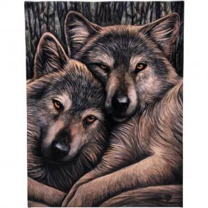 Image of 19x25cm Loyal Companions Canvas Plaque by Lisa Parker