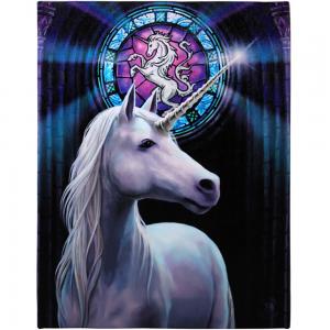 Image of 19x25cm Enlightenment Canvas Plaque by Anne Stokes